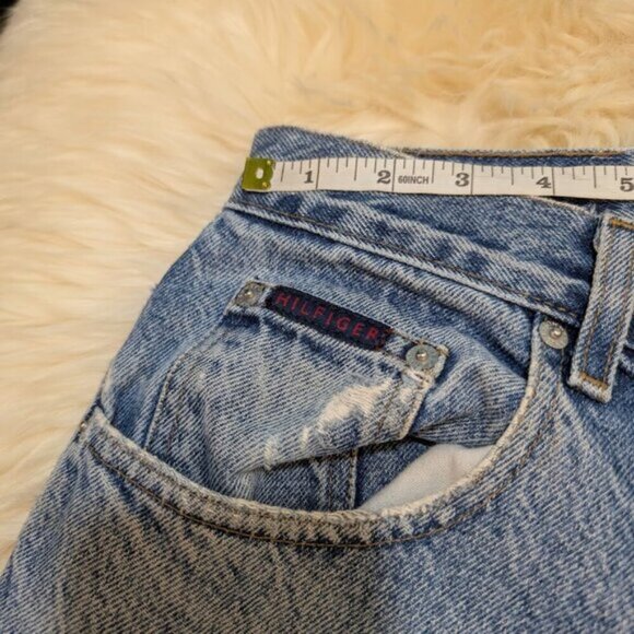 Vintage Tommy Hilfiger Tommy Jeans 90's Men Size 33 Distressed - Picture 12 of 15